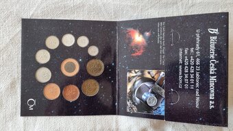 SADA OBĚŽNÝCH MINCÍ ČESKÉ REPUBLIKY 2000 VESMÍR - 3