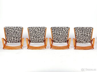 Designové jídelní židle JITONA po renovaci. - 3