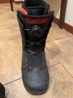 Snowboard Nitro 148 cm s vázáním, Boty Ride Rook 42 - 3