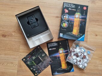 Big Ben Noční Edice 3D, 216 dílků - 3