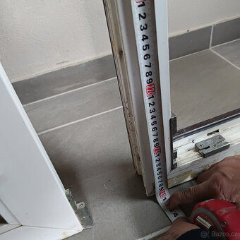 Plastové dveře 240 x 90 - 3