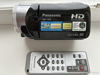 Digitální kamera Panasonic HDC-SD9 - 3