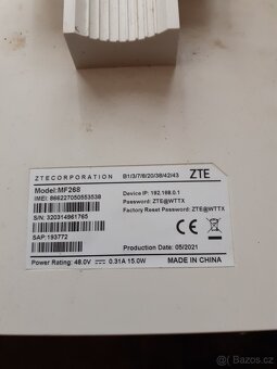 ZTE MF268 4G LTE antena o2 - 3