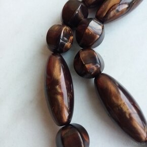 Korálky "dřevěné" - 3