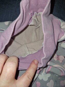 Dívčí softshellové zateplené kalhoty vel. 86 - 3