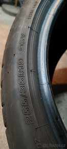 2 letní pneumatiky Bridgestone 255/35R19 96Y 5,50mm DOT 2021 - 3