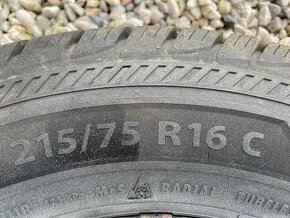 4x zimní pneu Barum Snovanis s disky, 215/75 R16 C zátěžové - 3