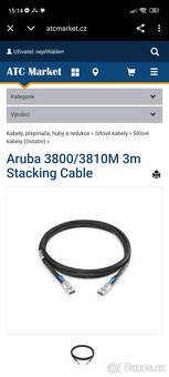 39579A HP E3800 3M Stacking Cable 5184-6422 Rev R Made i - 3