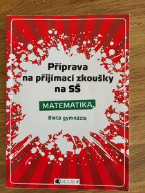 Přijímací zkoušky - 8leté gymnazium - 2 knihy - 3