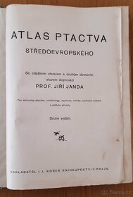Atlas ptactva stredoevropskeho - Prof. Jiri Janda - 3
