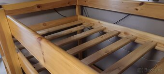 Palanda 180 x 80 , masiv borovice - 3