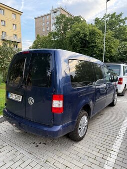 VW Caddy MAXI 4x4 1.9 TDI 77 kW – 7 míst – Bez koroze – Velm - 3