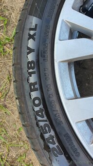 Originální alu audi 245/40 r18 - 3