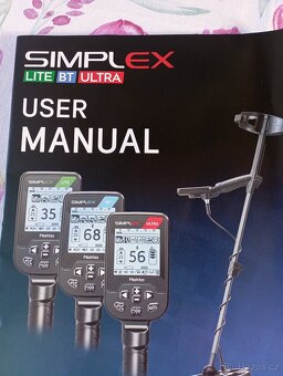 Detektor kovů SIMPLEX - 3