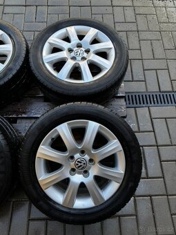 Alu kola, disky r15 5x100 Škoda (VW) 195/55 - 3