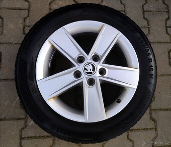 Alu kola originál Škoda Octavia III 5x112 R16 Star - 3