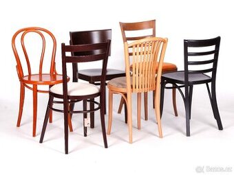 Židle TON, mix 6 ks, perfektní stav, NIKDY nepoužité - 3