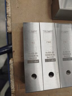 Lisovací nástroje (falc) pro ohraňovací lis Trumpf - 3