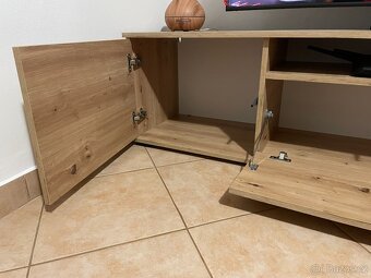 TV stolek 180 cm (dub artisan) - 3