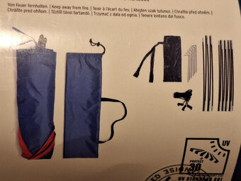 plážový stan ve tvaru mušle - 3