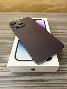 Apple iPhone 14 Pro Max 1TB fialový, komplet, baterie 100% - 3