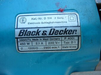 vrtačka příklepová - 3