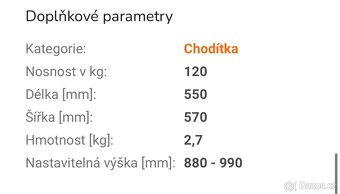 Skládací chodítko - 3