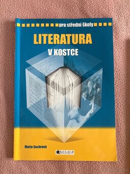 Prodám učebnice Český jazyk v kostce a Literatura v kostce - 3