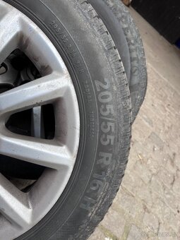 Alu disky + letní pneumatiky 205/55 R 16 H | Opel Zafira - 3