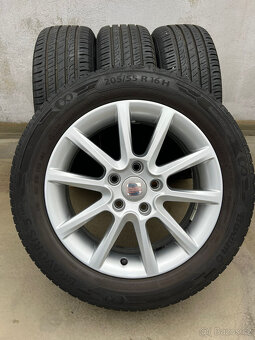 205/55R16 alu kola 5x112 6,5x16 SEAT TOLEDO ALTEA - 3