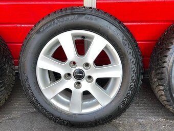 Original ALU kola Borbet 15" 6,5J ET47 + pneu 195/65/R15 - 3