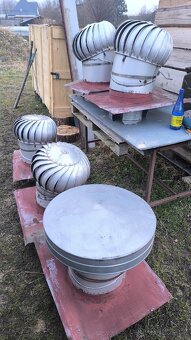 prodám ventilační turbíny , použité - 3