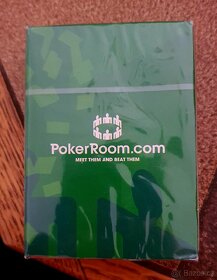 Poker hrací karty plastové originál turnajové pokerroom.com - 3