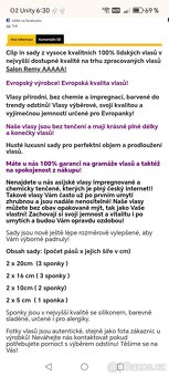 Pravé vlasy clip in - 3