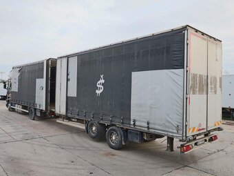 Scania R 480+PŘÍVĚS FIPOCAR, TANDEMOVÁ PRŮJEZDNÁ SOUPRAVA, 3 - 3