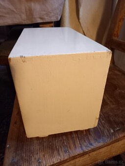 Starý nábytek pro panenky - dřez/myčák - 3