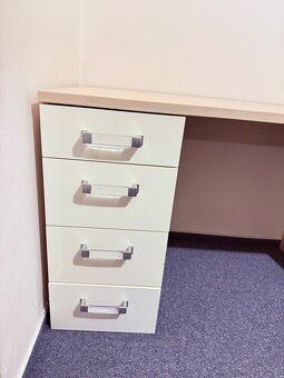 Psací stůl s úložnými zásuvkami - 3