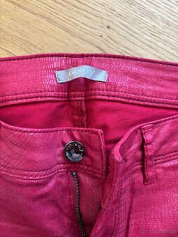 Červené dámské kalhoty Orsay - 3