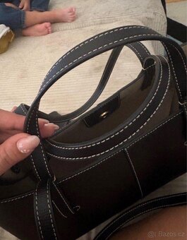 Poléne cyme mini kabelka černá - 3