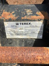 Lžíce pro stavební stroje upínání TEREX 65 - 70 - 3