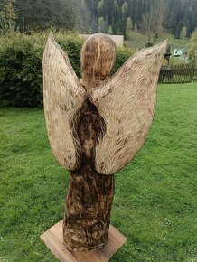 Dřevořezba anděl - 3