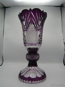 set vázy barevný křišťál - 3