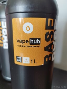 VAPE Beznikotinová báze 1litr VG70/PG30 0mg nikotin - 3