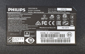 Monitor Philips 273V7Q s poškozeným panelem - 3