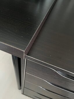 Psací stůl IKEA Linnmon a Zásuvkový díl IKEA Alex - 3