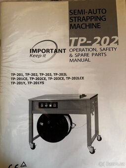 Poloautomatická páskovačka TP 202 - 3