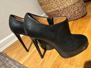 High heels shoes leather 37 - 3