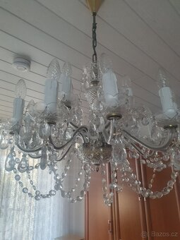 Křištálový Lustr a nástěnná svítidla - 3