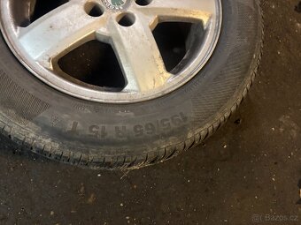 alu kola + pneu 195/65 r 15 - 3