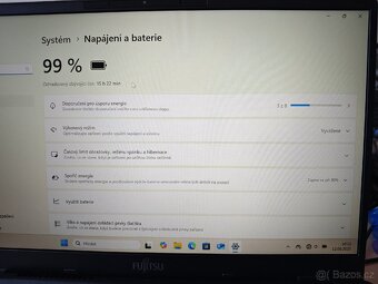Podnikatelský 14" notebook Fujitsu E5412a s Ryzen - 3